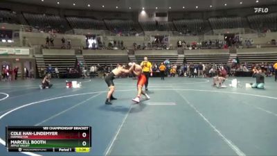 189 Championship Bracket Semifinal - Cole Han-Lindemyer, Farmington vs Marcell Booth, Apple Valley