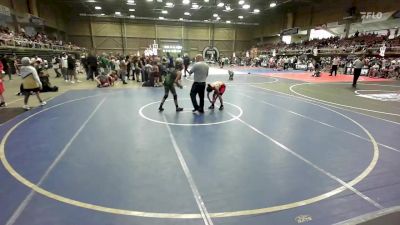 Rr Rnd 1 - Leandra Moreland, Espanola Jr Wrestling vs Alayna Black, U-town