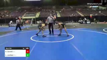 102 lbs Consolation - Kale Cornell, Hi Desert Mat Club vs Linx Lawless, Valdez