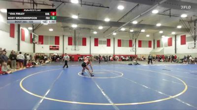 125 lbs Champ. Round 3 - Eva Finley, Buhl vs Rosy Weatherspoon, Fruitland