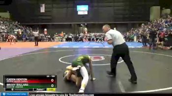 5A - 106 lbs Quarterfinal - Caden Denton, Wichita-Bishop Carroll vs Brody Ballard, Basehor-Linwood