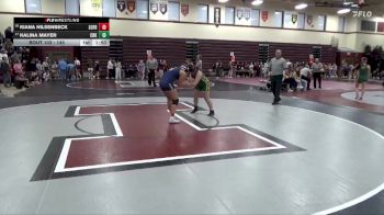 145 lbs Round 1 - Kiana Hilsenbeck, Sumner-Fredericksburg vs Kalina Mayer, Cedar Rapids Kennedy