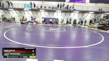 138 lbs Cons. Round 2 - Evan Gatlin, WrestleKC vs Owen McCracken, Purler