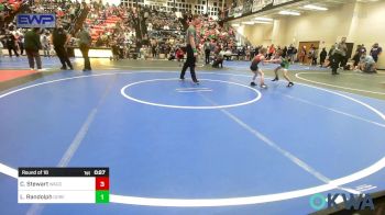 46-49 lbs Round Of 16 - Cary Stewart, Wagoner Takedown Club vs Liam Randolph, Gore Pirates Youth Wrestling