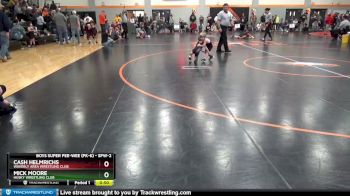 SPW-2 lbs Quarterfinal - Mick Moore, Husky Wrestling Club vs Cash Helmrichs, Waverly Area Wrestling Club