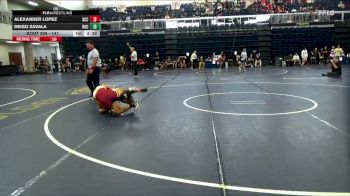 141 lbs Cons. Round 4 - Deigo Zavala, Rio Hondo College vs Alexander Lopez, Sacramento City College