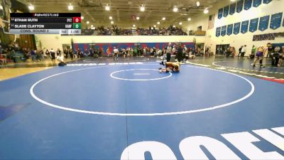 106 lbs Cons. Round 2 - Slade Clayton, Hanford vs Ethan Ruth, Post Falls 2