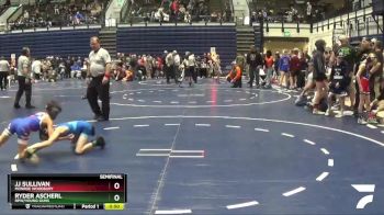 70 lbs Semifinal - Jj Sullivan, Monroe Woodbury vs Ryder Ascherl, RPW/Young Guns