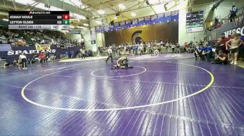 118 lbs Cons. Round 2 - Josiah Houle, Ronan vs Leyton Olsen, Corvallis