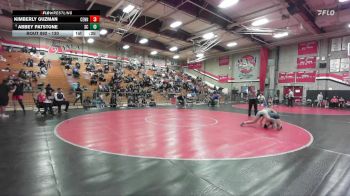 130 lbs Cons. Round 6 - Kimberly Guzman, Centennial vs Abbey Patstone, Steele Canyon