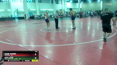 175 lbs Round 1 (10 Team) - Zane Ahmed, Canfield vs Levi Love, Team Montana Laurel