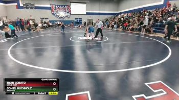 144 lbs Quarterfinal - Sohiel Buchholz, Prosper vs Ryan Lobato, Wylie East