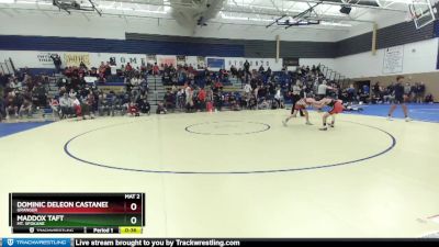 106 lbs 3rd Place Match - Maddox Taft, Mt. Spokane vs Dominic Deleon Castaneda, Granger