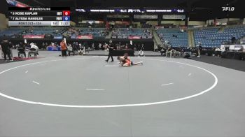 124 lbs Cons. Round 4 - 5 Rose Kaplan, Indiana Tech vs 7 Alyssa Randles, Providence