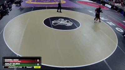 Cons. Semi - Sandra Akou, Omaha Buena Vista Girls vs Ashley Najera, Lexington Girls