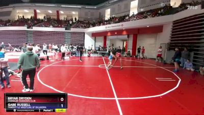 150 lbs Cons. Round 3 - Bryar Dryden, Chandler Takedown Club vs Gabe Russell, Threestyle Wrestling Of Oklahoma