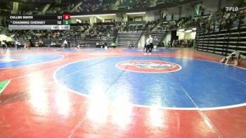 95 lbs Quarterfinal - Cullen Smith, Tift Wrestling Academy vs Channing Cherney, The Storm Wrestling Center