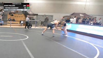 165 lbs Champ. Round 1 - Payton Handevidt, Augustana (sd) vs Wyatt Pollard, Southwest Minnesota State