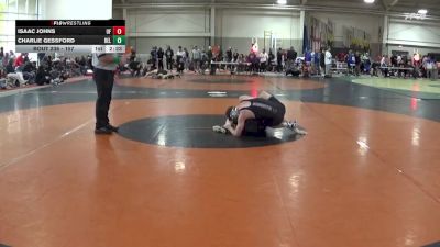 157 lbs Prelim - Charlie Gessford, Bellarmine vs Isaac Johns, Bellarmine