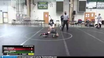 96 lbs Finals (2 Team) - Aiden Yarussi, Mat Assassins vs Eric Casula, Dynasty Bad Boy