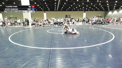 126 lbs 5th Place Match - Carter York, Ozark High School vs Wyatt Sweeten, Willard Youth Wrestling Club