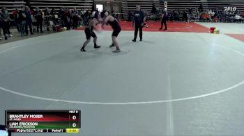 215 lbs Cons. Round 1 - Brantley Moser, St. James vs Liam Erickson, Caledonia/Houston
