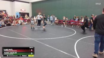 95 lbs Round 3 - Mateo Aguilar, Gaston Grizzlies vs Luke Paitl, Summerville Takedown