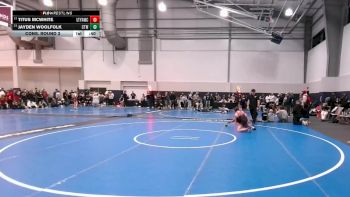 126 lbs Cons. Round 3 - Titus McWhite, Lake Travis Youth Association Wrestling Club vs Jayden Woolfolk, Carrollton Thunder Wrestling