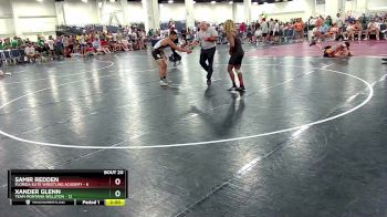 126 lbs Round 4 (10 Team) - Xander Glenn, Team Montana Willston vs Samir Redden, Florida Elite Wrestling Academy