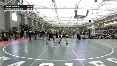 215 lbs Round Of 16 - Aedan Webster, East Haven vs Nicholas Jandrucko, Weston