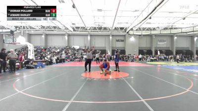 285 lbs Round Of 16 - Dorian Pollard, Bloomfield/Weav/EW vs A'Marii Dudley, Glastonbury