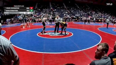 2A-215 lbs Quarterfinal - J`Sun Covington, Cook vs Nate Stratton, Franklin County