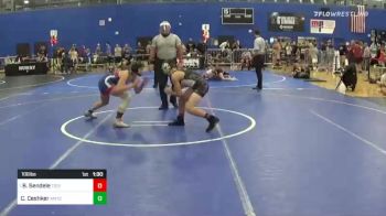 106 lbs Semifinal - Brody Sendele, TD's Barn Boys vs Carley Ceshker, Amtc