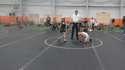 56 lbs Round 1 (8 Team) - Grey Moenich, Ohio Gold vs Lucio Angie, Westshore WC