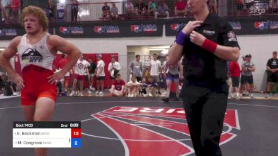 92 kg Consolation - Nicholas Willham, Indiana RTC vs Silas Allred, Nebraska Wrestling Training Center