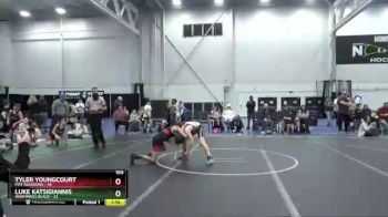 100 lbs Finals (2 Team) - Tyler Youngcourt, Mat Assassins vs Luke Katsigiannis, Warhawks Black