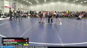 250 lbs Round 1 (6 Team) - Landon Brown, Missouri Avengers vs Trapper Kinnamon, Montana White