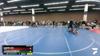 77-79 lbs Round 1 - Cayden Dominguez, Apex Grappling Academy vs Carter Link, Texas