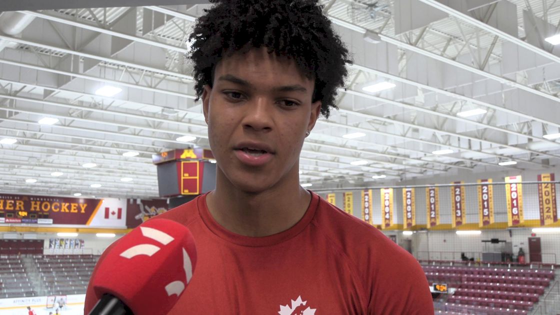 CBJ Prospect Cayden Lindstrom On Opportunity With Canada