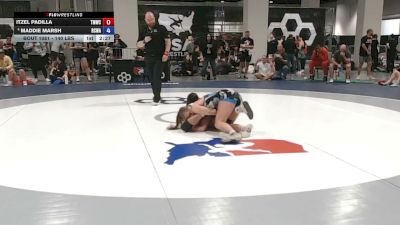 140 lbs Champ. Rd Of 16 - Itzel Padilla, Titan Mercury Wrestling Club (TMWC) vs Maddie Marsh, Red Cobra Wrestling Academy