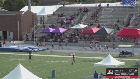 2026 AAU Junior Olympic Games - Youth Boys' 3k, Semi-Finals 2 - Age 14