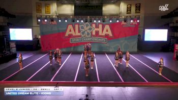 United Dream Elite - Icons [2026 L2 Junior - D2 - Small Day 1] 2026 Aloha Baltimore Showdown