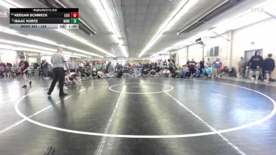 130 lbs Quarterfinal - Keegan Schmeck, Leesport vs Isaac Kurtz, Dansville