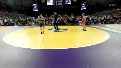 126 lbs Rnd Of 128 - Rocky Humphrey, CA vs Graysen Crites, CO