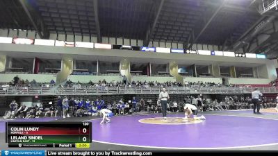 120 lbs Round 1 (4 Team) - Leland Sindel, Lincoln East vs Colin Lundy, Norfolk