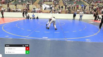 84 lbs Semifinal - Jaxson Davis, Dendy Trained Wrestling vs Arissa Cruz, Troup Wrestling