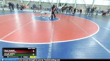 55 lbs Semifinal - Rylee Smith, Beaver Dam WC vs Tilly Kunze, Salem Elite Mat Club