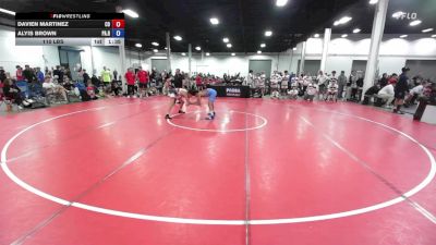 110 lbs Davien Martinez, Colorado vs Alyis Brown, Pennsylvania Red