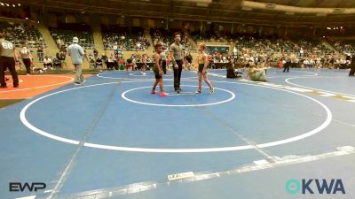 83 lbs Quarterfinal - Carver Kirby, Jay Wrestling Club vs Carson O'Neal, Owasso Takedown Club