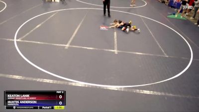 53 lbs Round 4 - Keaton Lanik, Summit Wrestling Academy vs Huxtin Anderson, Minnesota